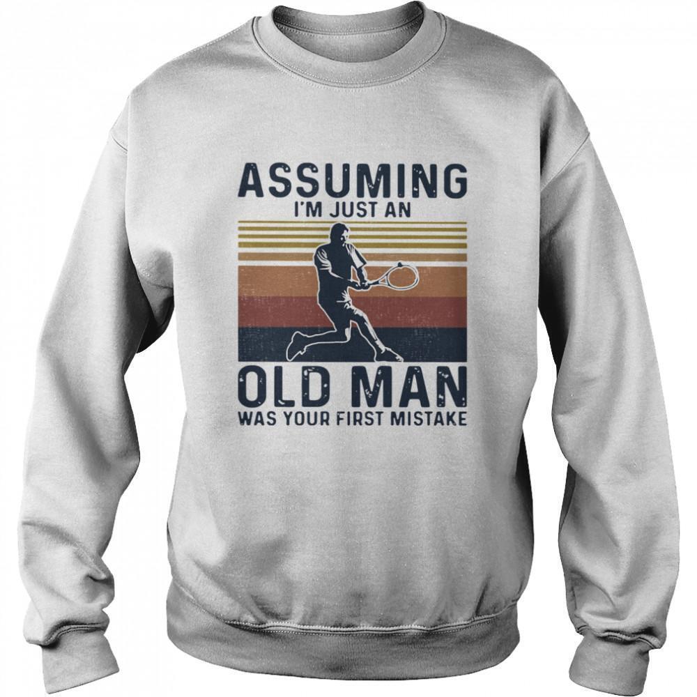 First Mistake TennisSweatshirt